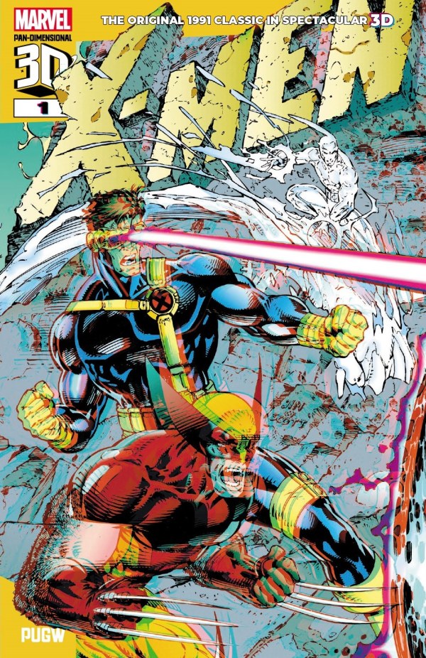X-Men #1 Jim Lee Pan Dimensional 3D Gatefold Variant