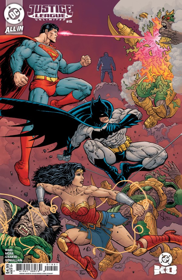 Justice League Unlimited #15 Cover B Steve Skroce Variant