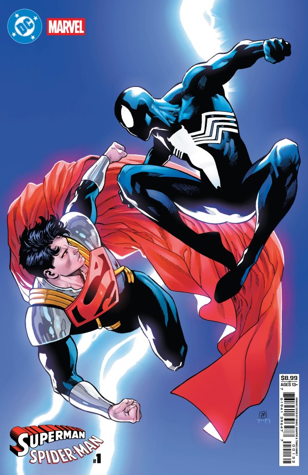 DC / Marvel: Superman / Spider-Man #1 Cover R Daniel Sampere Variant