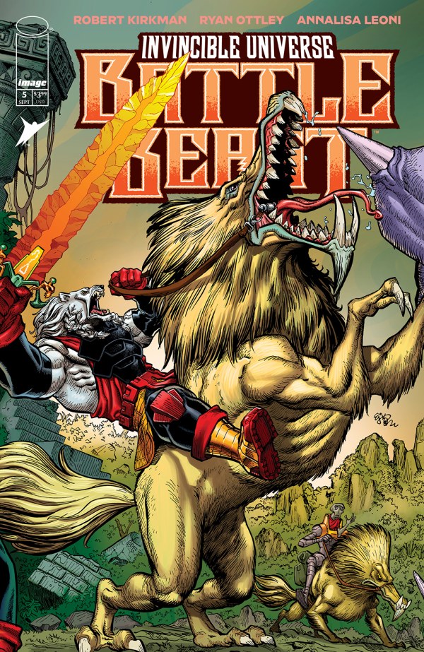 Invincible Universe: Battle Beast #5 Cover C 1:10 E. J. Su Connecting Variant