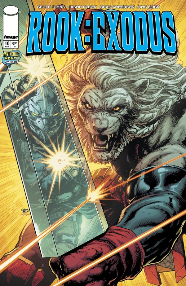 Rook: Exodus #10 Cover E Jason Fabok Invincible Team-Up Variant
