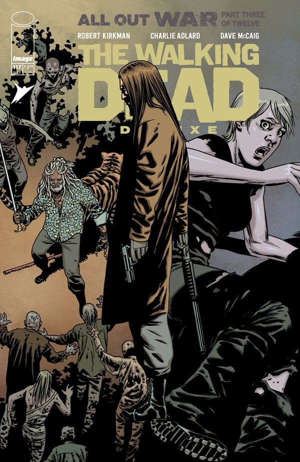 The Walking Dead Deluxe #117 Cover B Charlie Adlard Variant