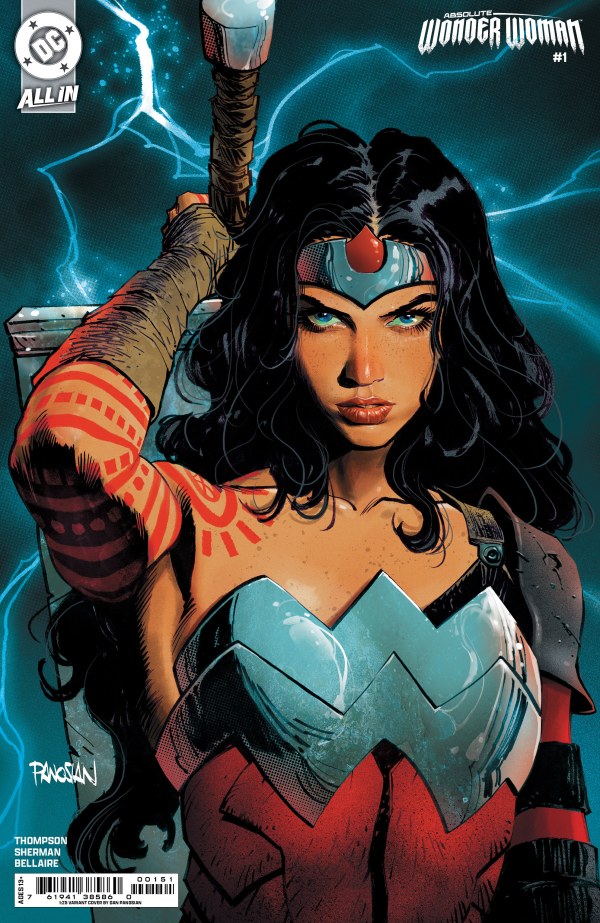 Absolute Wonder Woman #1 Cover F 1:25 Dan Panosian Variant (FOMO Books Exclusive Arabic)