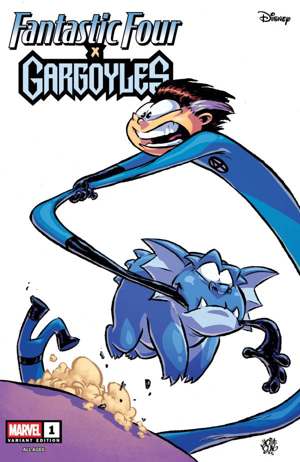 Fantastic Four / Gargoyles #1 Skottie Young Variant