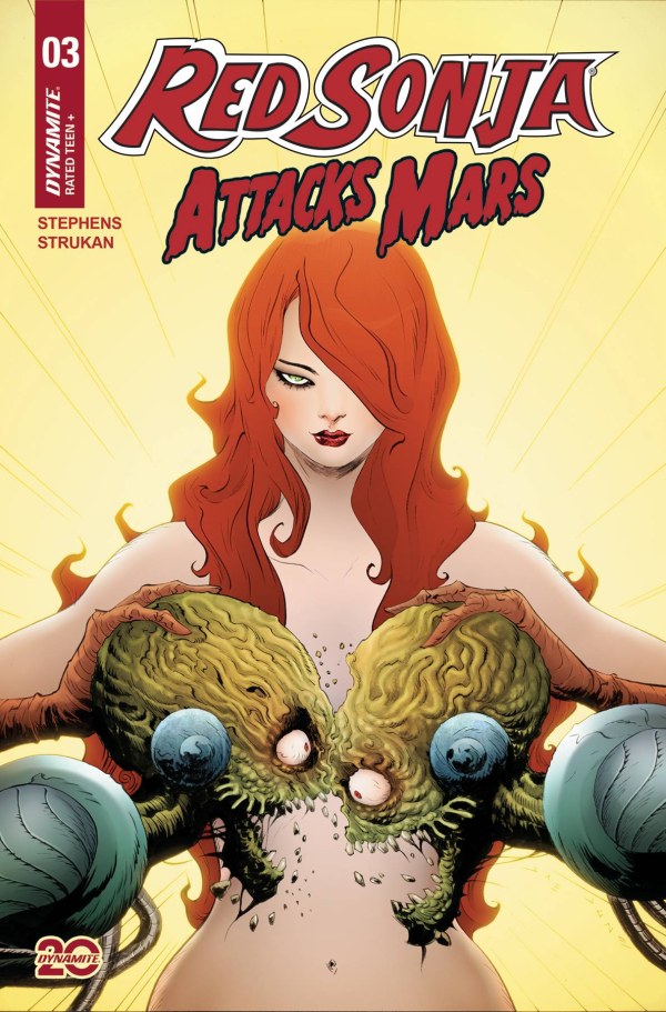 Red Sonja Attacks Mars #3 Cover B Jae Lee Variant