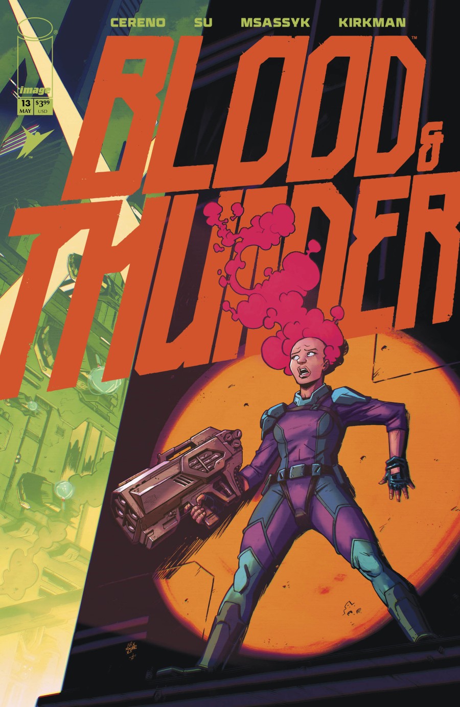 Blood & Thunder #13 Cover B Nick Roche Variant