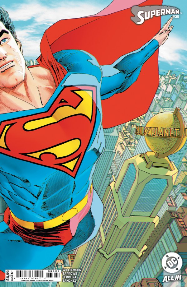 Superman #35 Cover B Guillem March Connecting Variant