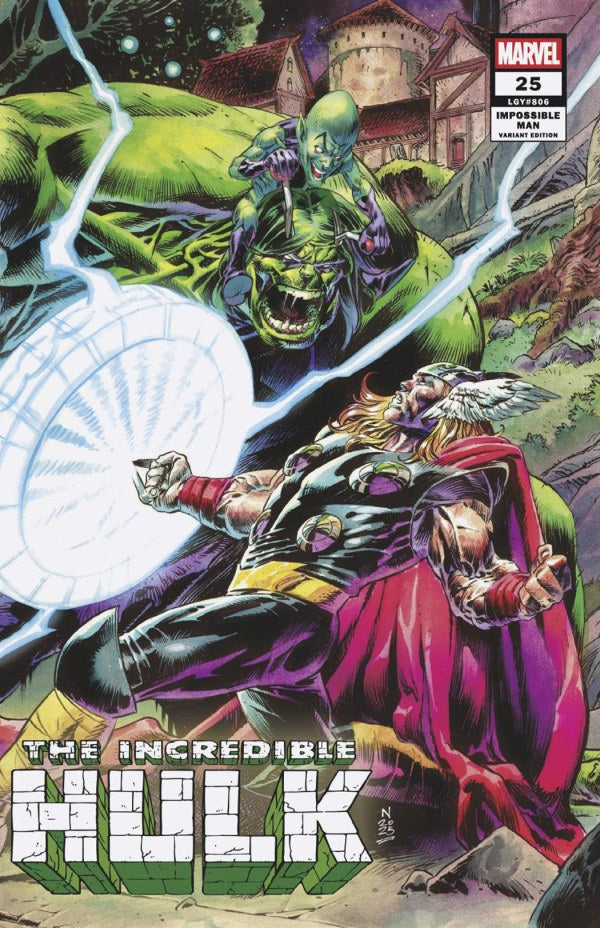 The Incredible Hulk #25 Nic Klein Impossible Man Pop-Up Variant