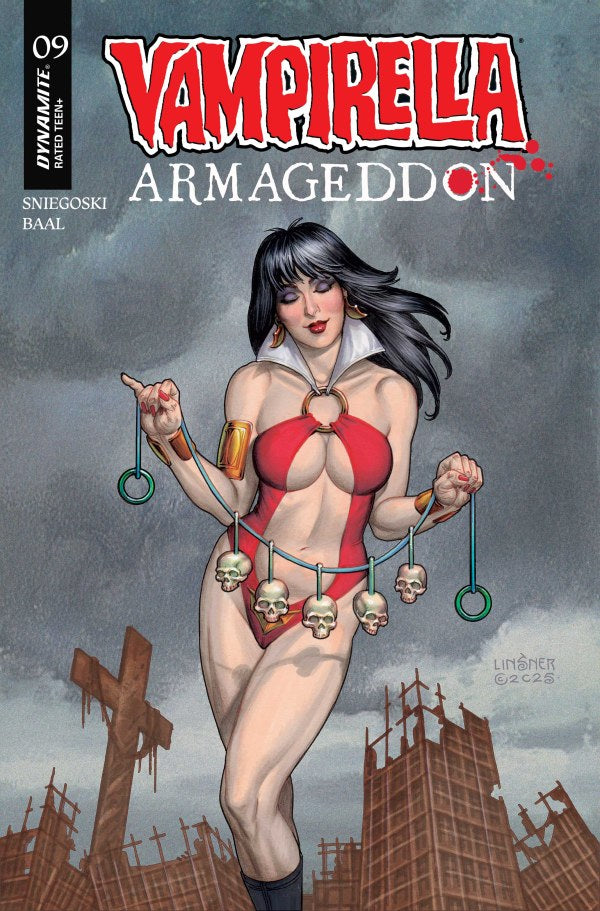 Vampirella: Armageddon #9 Cover C Joseph Michael Linsner Variant
