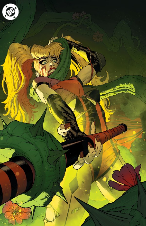 Harley Quinn #66 Cover E Mattia De Iulis Bad Seeds Spot Foil Virgin Variant