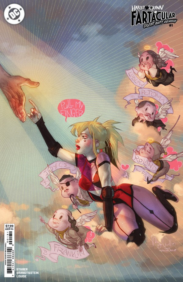 Harley Quinn Fartacular: Silent Butt Deadly #1 Cover C Ben Caldwell Variant