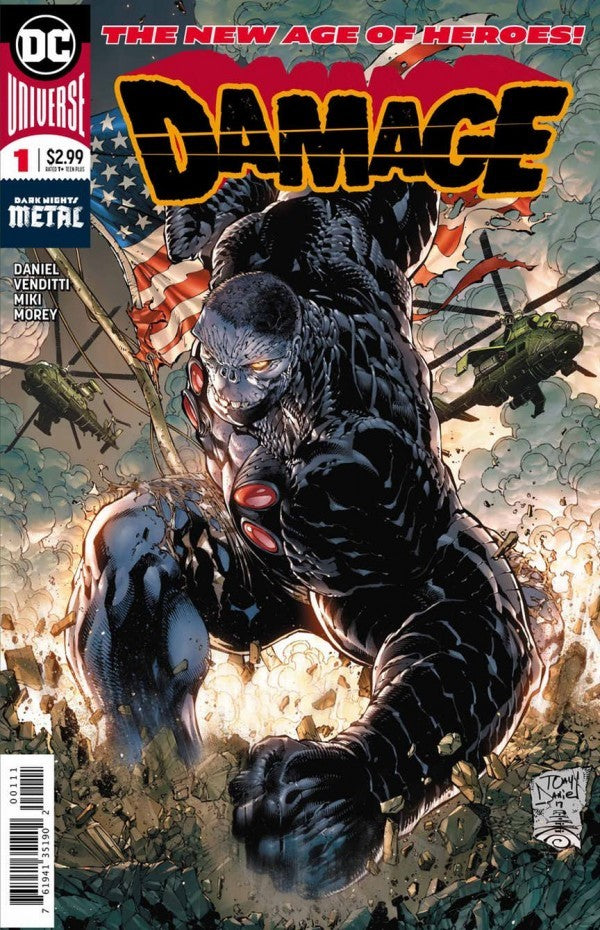 Damage #1-9 + Damage Annual #1 2018 (Set)