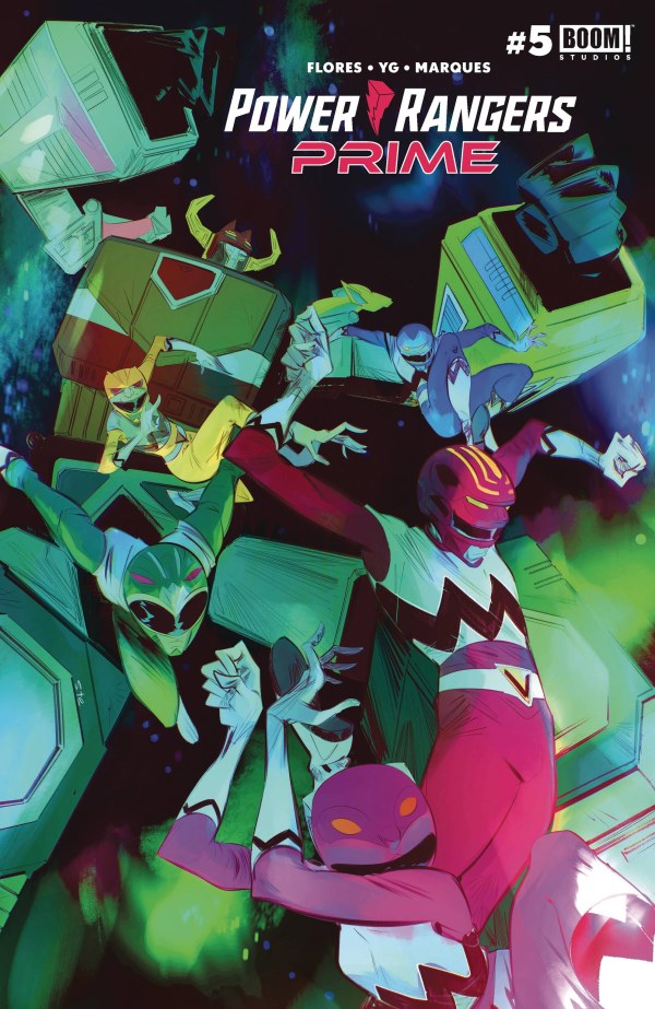 Power Rangers Prime #5 Cover B Stefano Simeone Variant