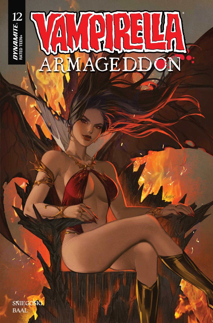 Vampirella: Armageddon #12 Cover B Lesley 'Leirix' Li Variant