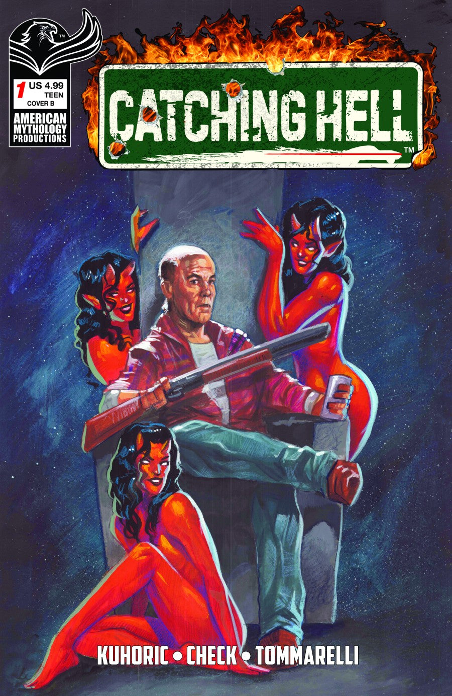 Catching Hell #1 Cover B Greg LaRocque Variant