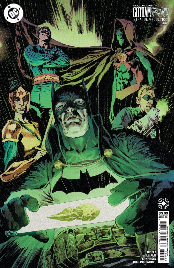 Batman: Gotham by Gaslight – A League for Justice #4 Cover C Mike Perkins Variant