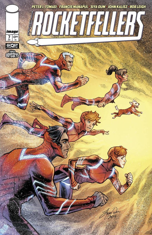 The Rocketfellers #7 Cover B Siya Oum Variant