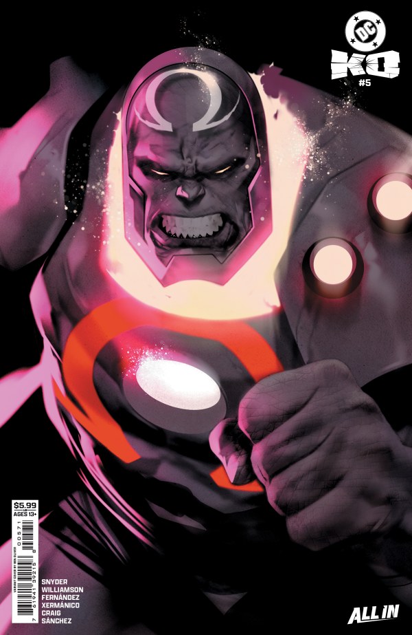 DC K.O. #5 Cover F Ben Oliver Face-Off Variant
