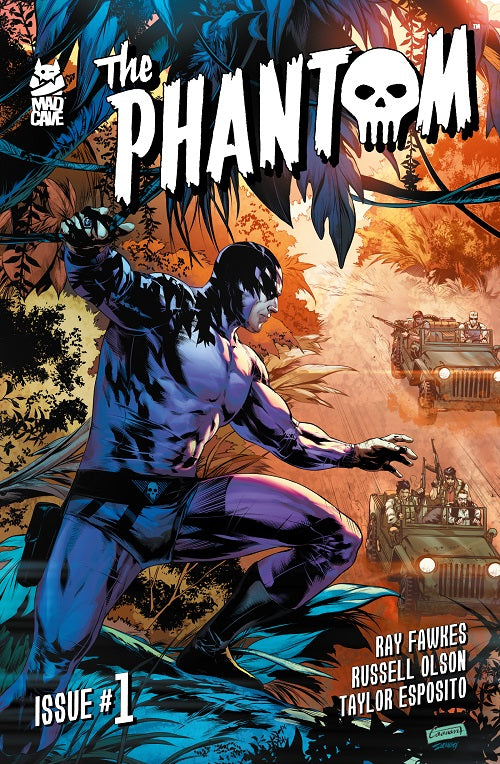 The Phantom #1 Cover B Caanan White Sequential Battle Variant