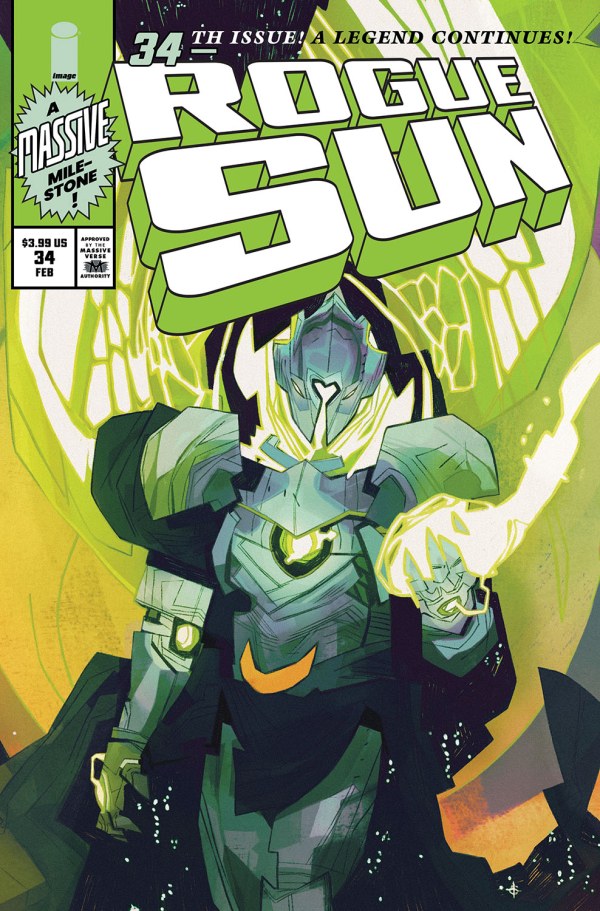 Rogue Sun #34 Cover B Marco Locati Connecting Variant