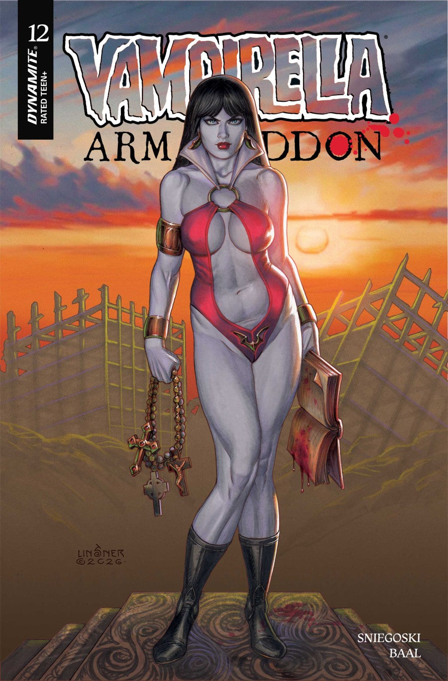 Vampirella: Armageddon #12 Cover C Joseph Michael Linsner Variant
