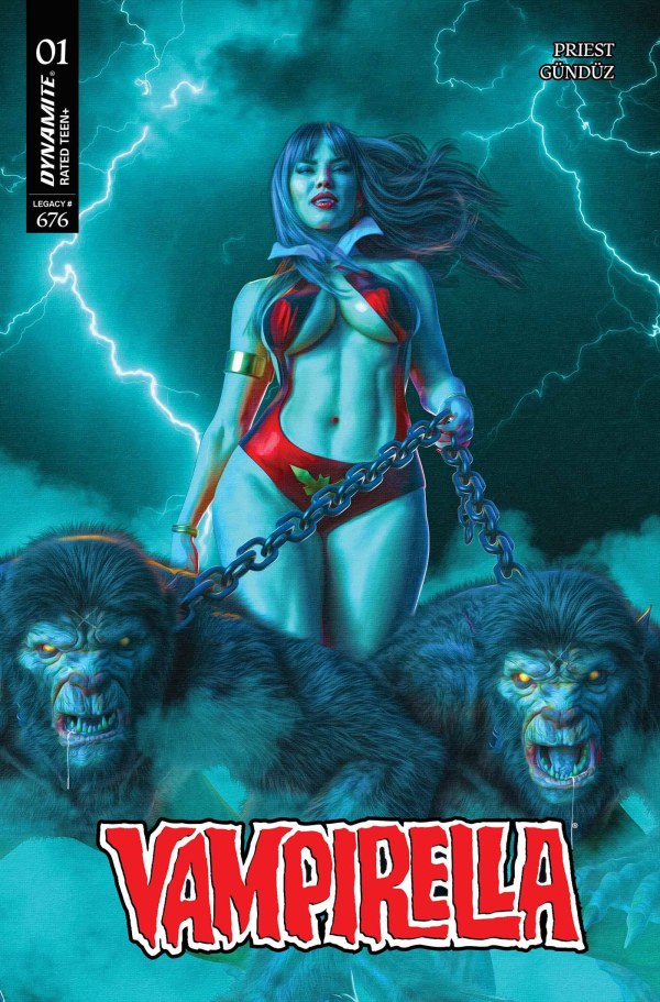 Vampirella #1 Cover Y Mark Spears Foil Variant