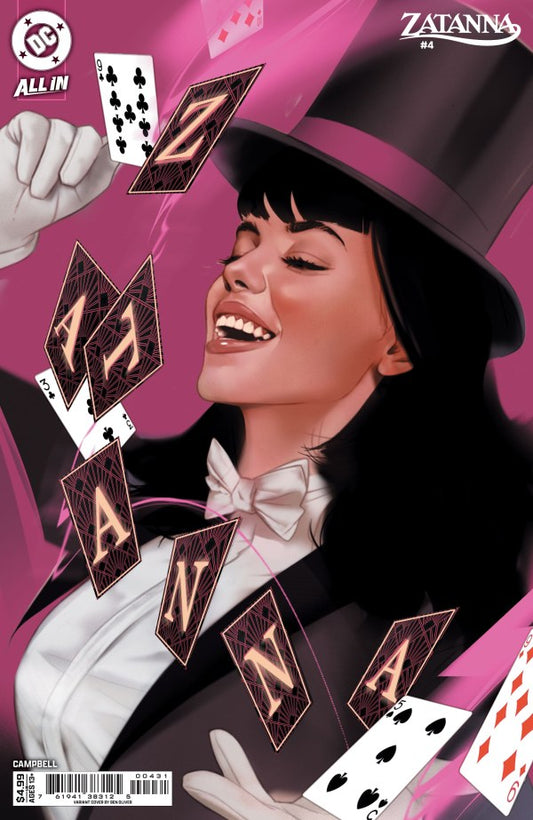 Zatanna #4 Cover B Ben Oliver Variant