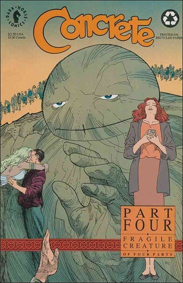 Concrete: Fragile Creature (1991) Full Set #1-4