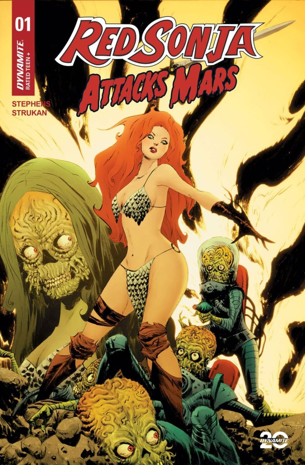 Red Sonja Attacks Mars #1 Cover B Jae Lee Variant