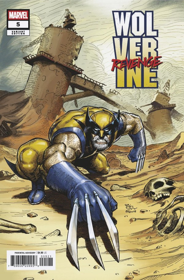 Wolverine: Revenge #5 E.J. Su Variant