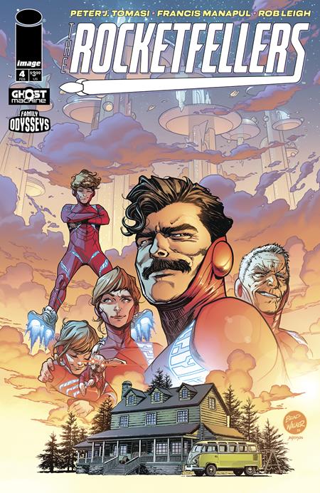 The Rocketfellers #4 Cover B Brad Walker Variant