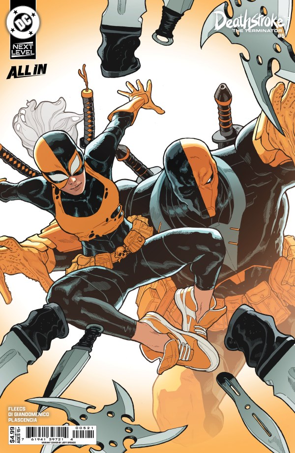 Deathstroke: The Terminator #5 Cover B Jeffrey Spokes Variant