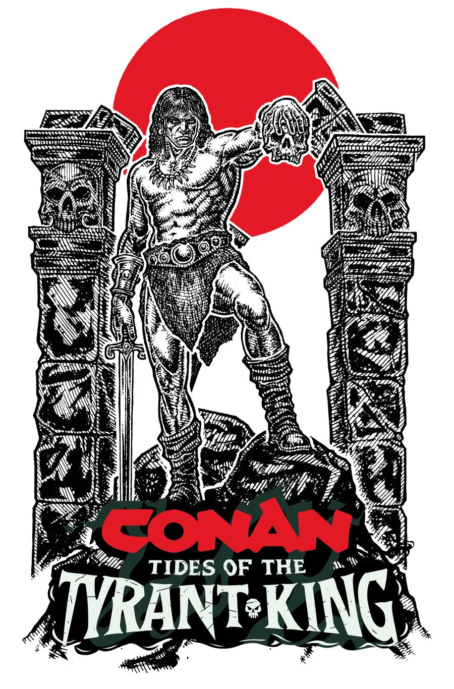 Conan the Barbarian: Tides of the Tyrant-King #2 Cover D Micah Ulrich Variant