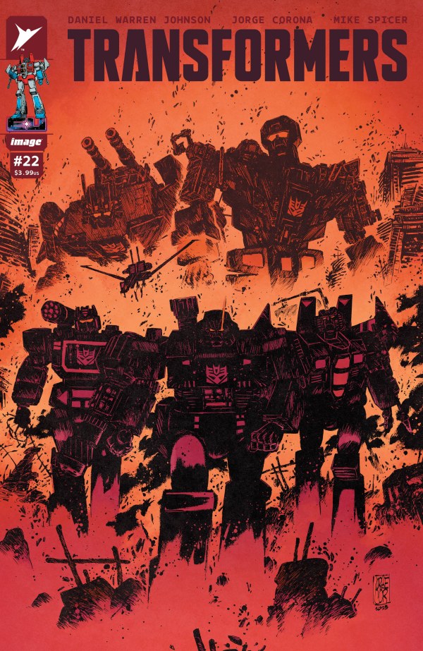 Transformers #22 Cover B Jorge Corona Variant