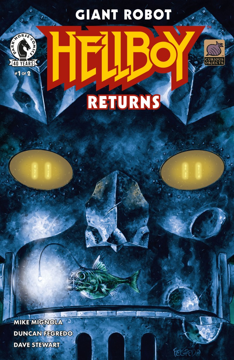 Giant Robot Hellboy Returns #1