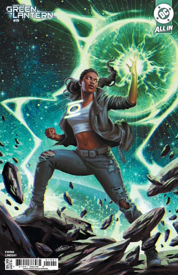 Absolute Green Lantern #19 Cover B Mateus Manhanini Variant