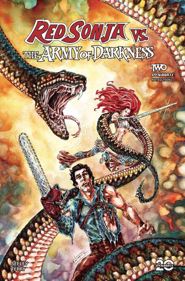 Red Sonja vs. the Army of Darkness #2 Cover D Nikkol Jelenic Variant