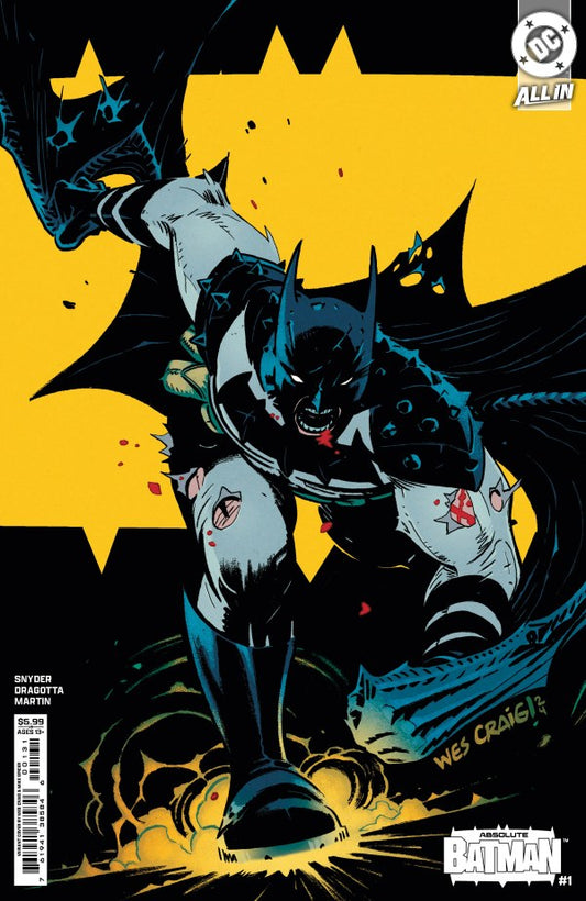 Absolute Batman #1 Cover B Wes Craig Variant (FOMO Books Exclusive)
