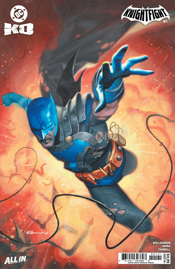 DC K.O.: Knightfight #1 Cover D Fabrizio De Tommaso Variant
