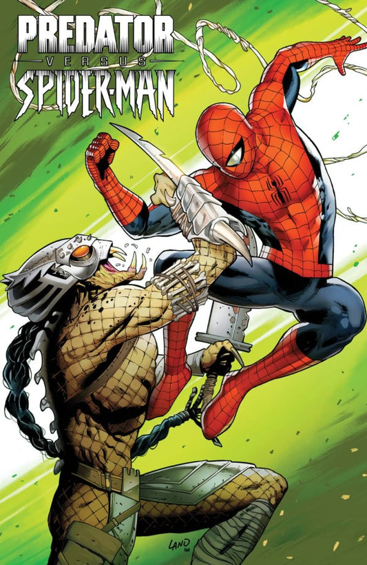Predator vs. Spider-Man #1 Greg Land Foil Variant