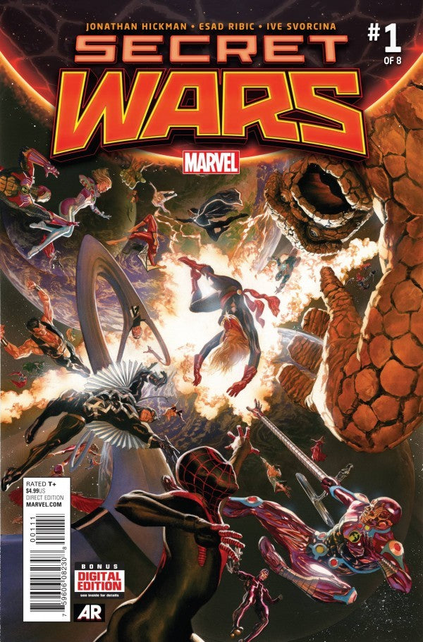 Secret Wars #1-8 Set by Jonathan Hickman