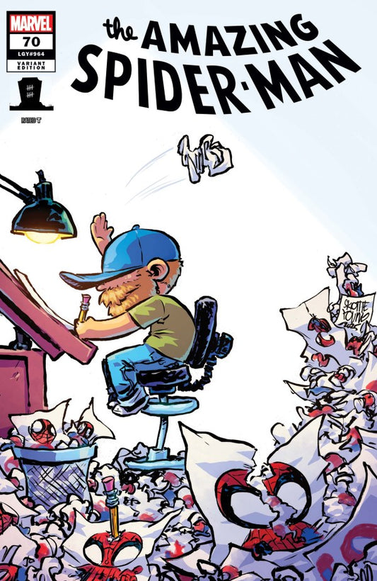 The Amazing Spider-Man #70 Skottie Young 8 Deaths of Spider-Man Variant