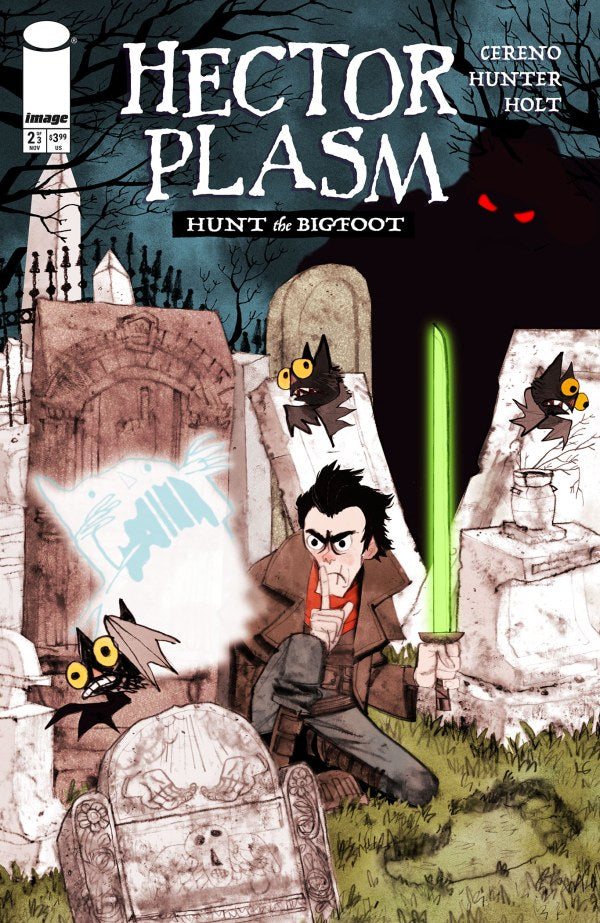 Hector Plasm: Hunt the Bigfoot #2 Cover B Lee Gatlin Variant