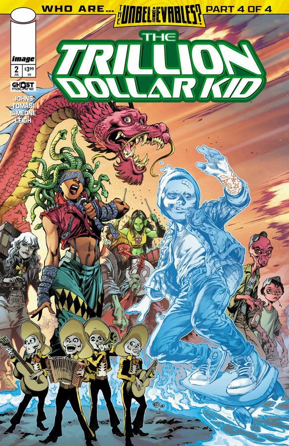 The Trillion Dollar Kid #2 Cover B Ivan Reis Connecting Variant