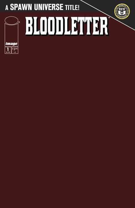 Bloodletter #1 Cover B Blank Variant