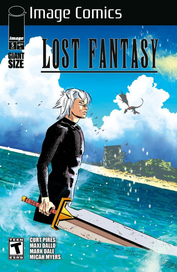 Lost Fantasy #5 Cover B Alex Diotto Final Fantasy X Homage Variant
