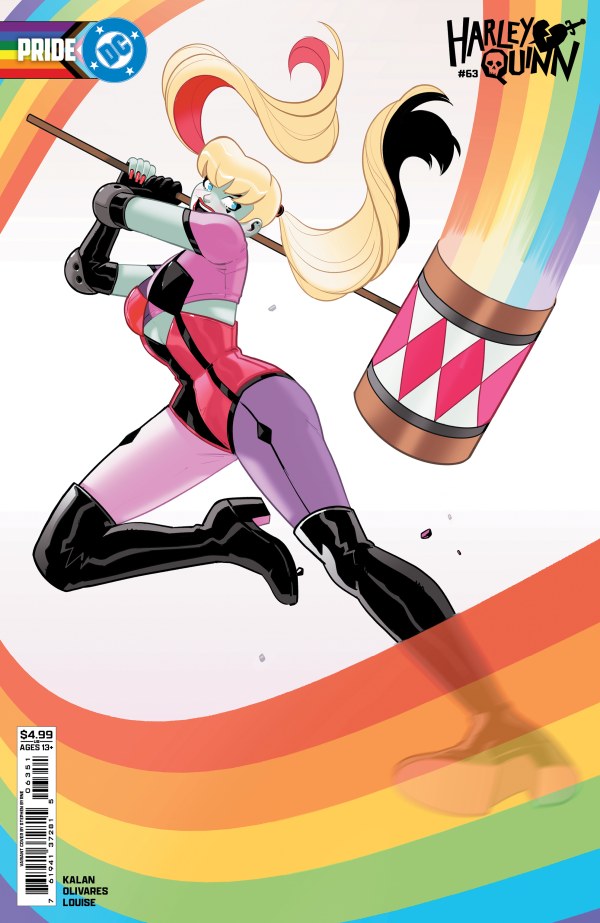 Harley Quinn #63 Cover E Stephen Bryne DC Pride Variant