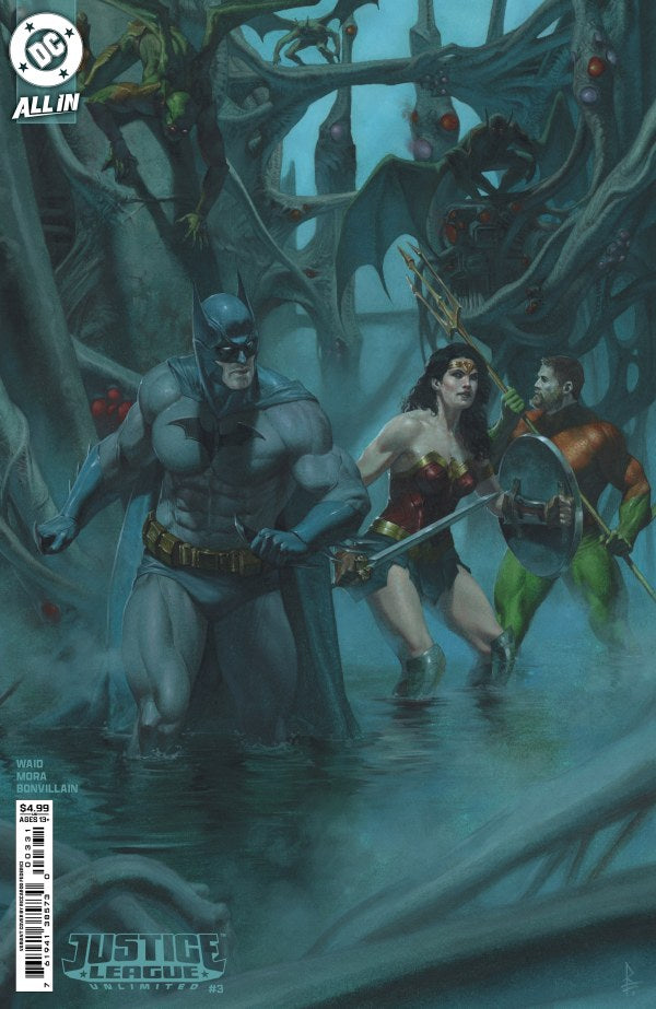 Justice League Unlimited #3 Cover D Riccardo Federici