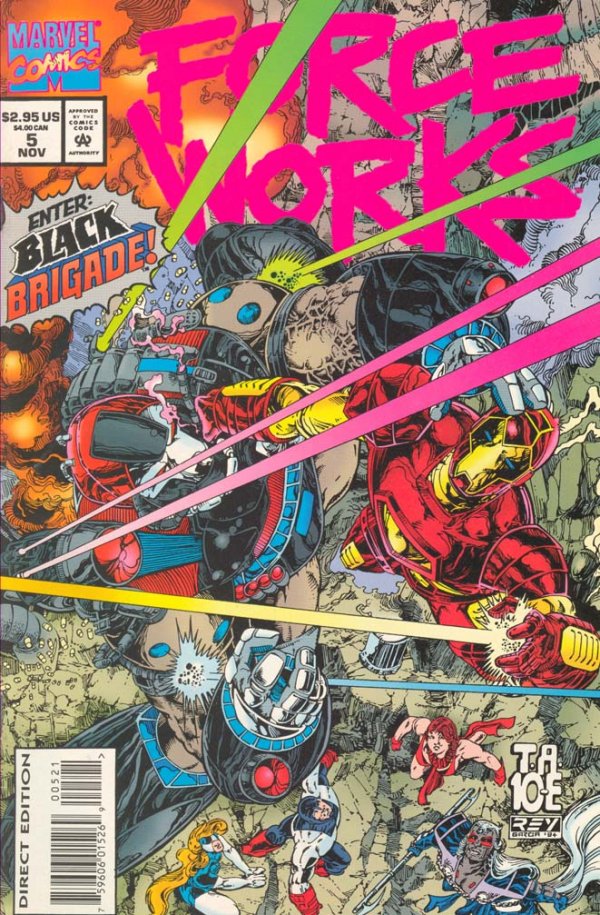 Force Works #5 Thomas Tenney Unbagged Variant (1994)