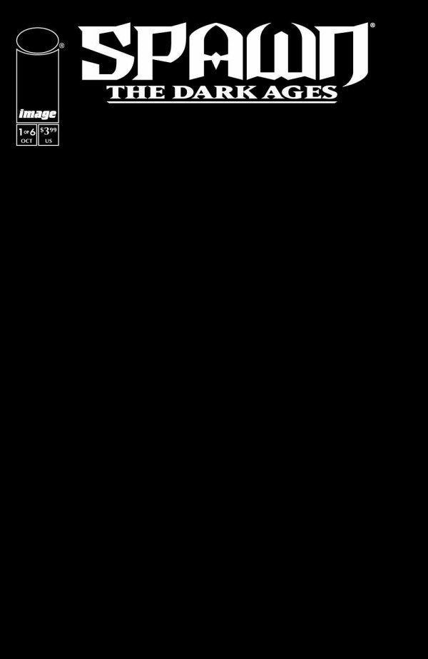 Spawn: The Dark Ages #1 Cover B Blank Variant